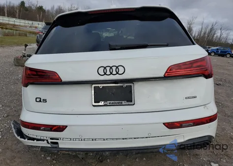 2025 Audi Q5 Premium Plus 45 z USA, uszkodzony, nr VIN WA1EAAFY7S2055729